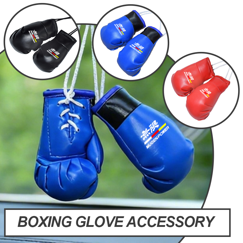 Car Accessories Mirror Hanging - For Honda Car Boxing Gloves Rearview