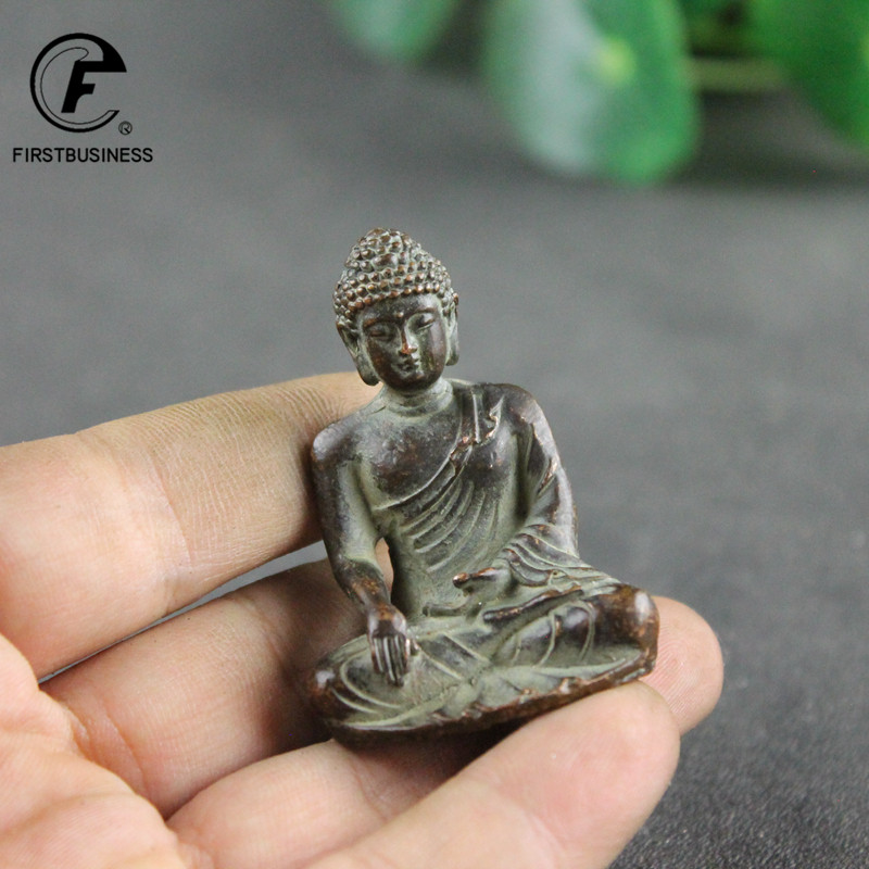 Car Accessories Oman - Exquisite Pure Copper Buddha Ornaments Trumpet