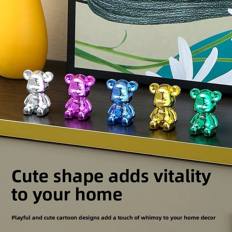 Car Accessories Oman - Luxury Electroplating Violent Bear Living Room