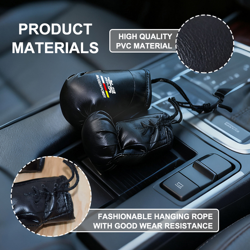 For Honda Car Boxing Gloves Re - огляд і ціна Car Accessories Mirror Hanging