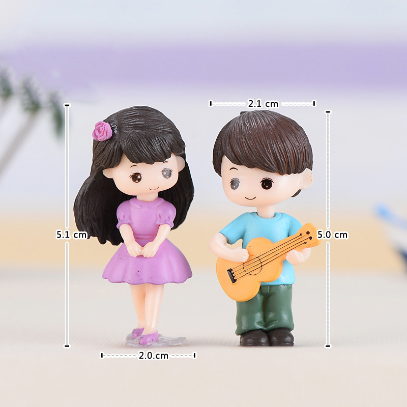 Guitar Couple Lover Miniature  - огляд і ціна Car Accessories Oman