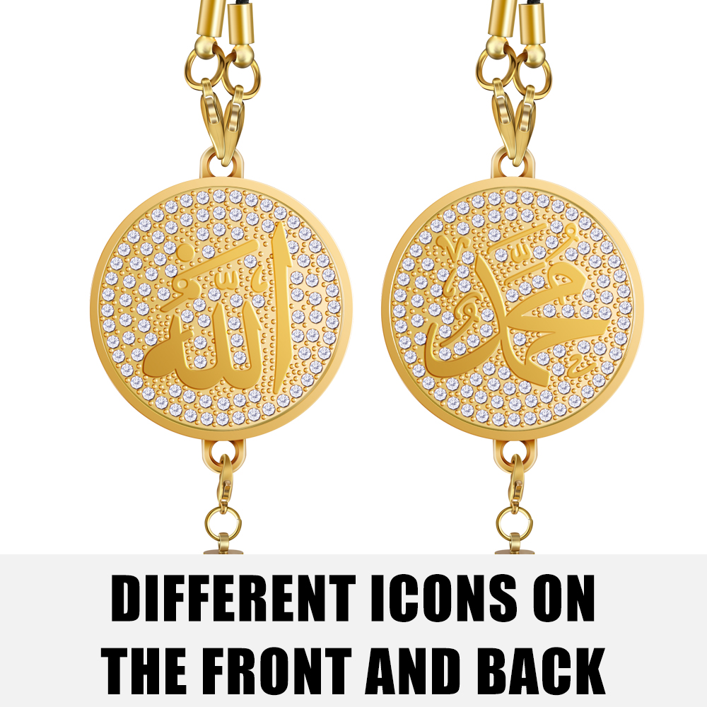 3D Arabic Muslim Islamic God A - огляд і ціна Car Accessories Mirror Hanging