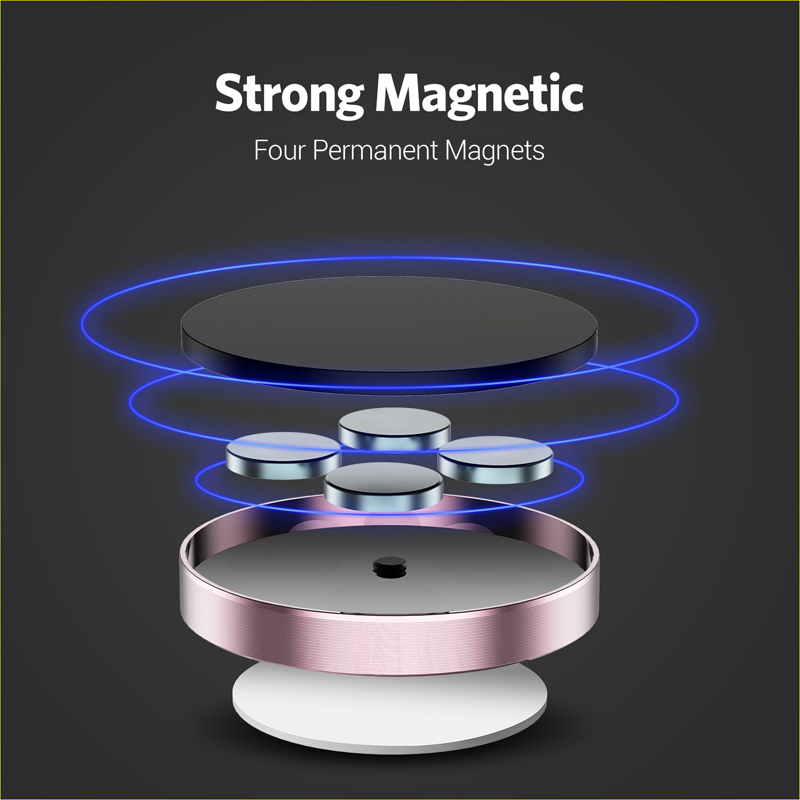 360 Degrees Magnetic Car Phone - огляд і ціна Car Accessories Phone Holder