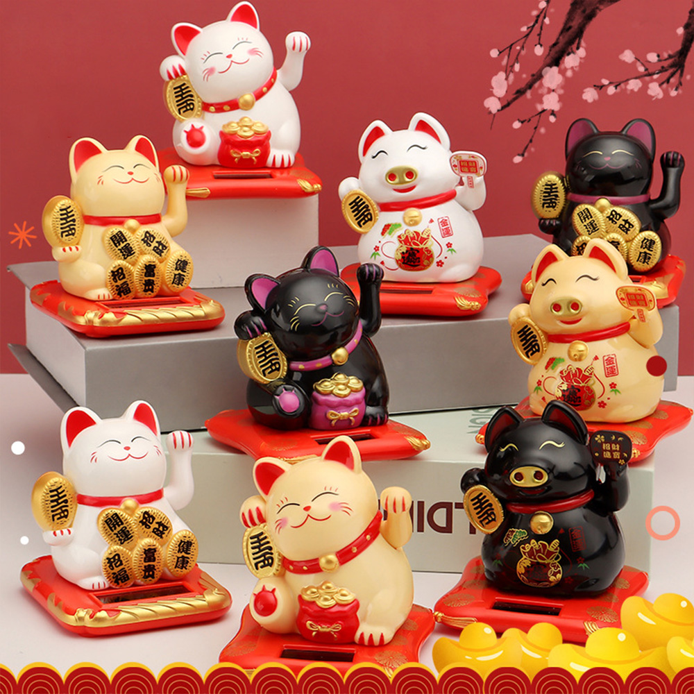 2.5 Inch Lucky Cat Ornaments C - огляд і ціна Car Accessories Oman