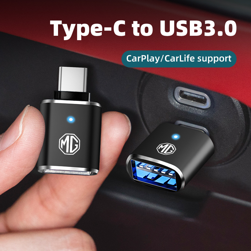 Car LED Type C To USB 3.0 Adap - огляд і ціна Car Accessories Essentials