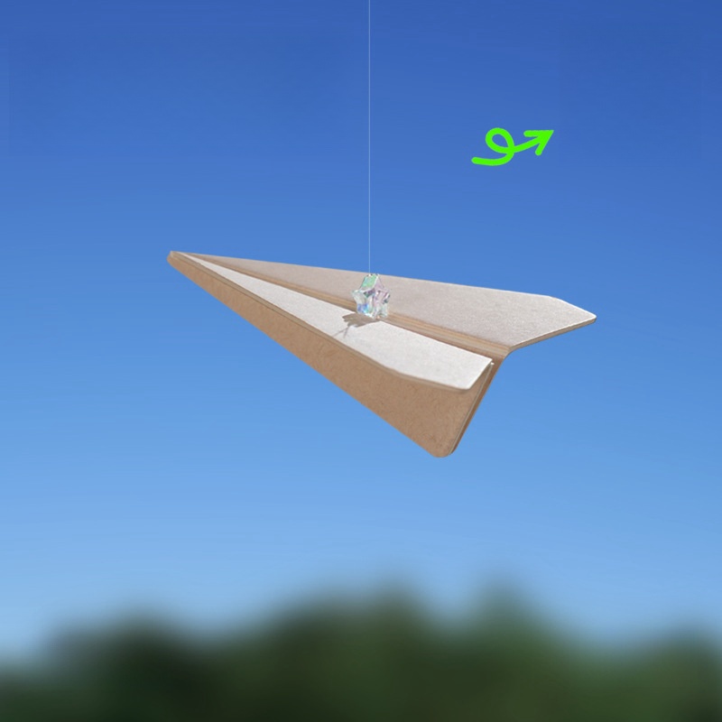 Paper Plane Scent Diffuser Aro - огляд і ціна Car Accessories Mirror Hanging