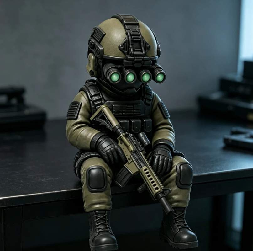 Tactical Mini Soldier Figurine - огляд і ціна Car Accessories Oman