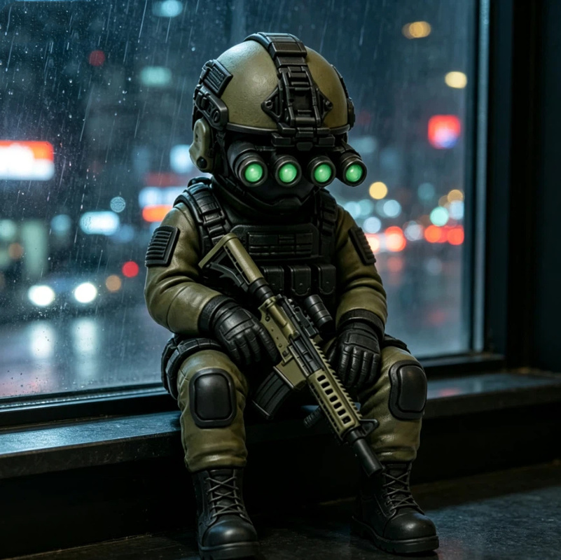Tactical Mini Soldier Figurine - огляд і ціна Car Accessories Oman