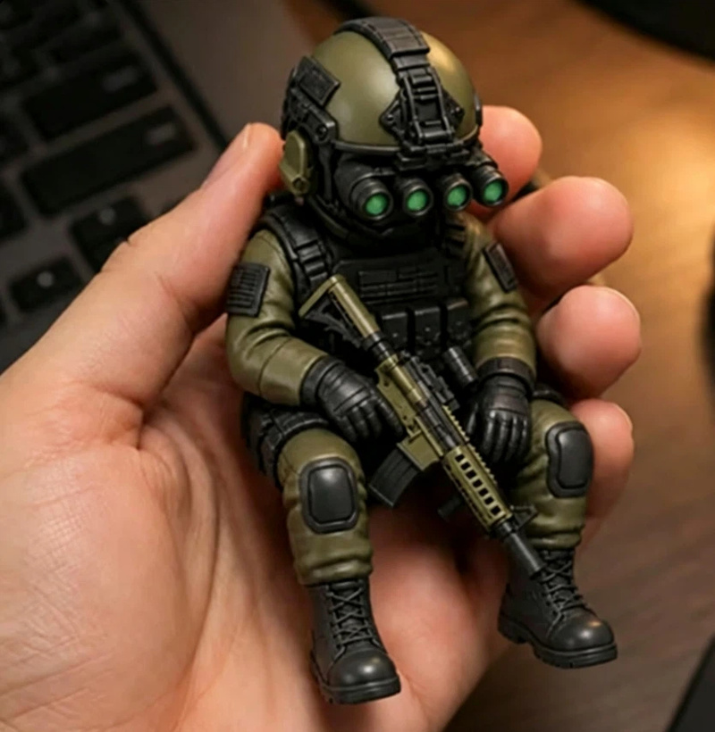 Tactical Mini Soldier Figurine - огляд і ціна Car Accessories Oman