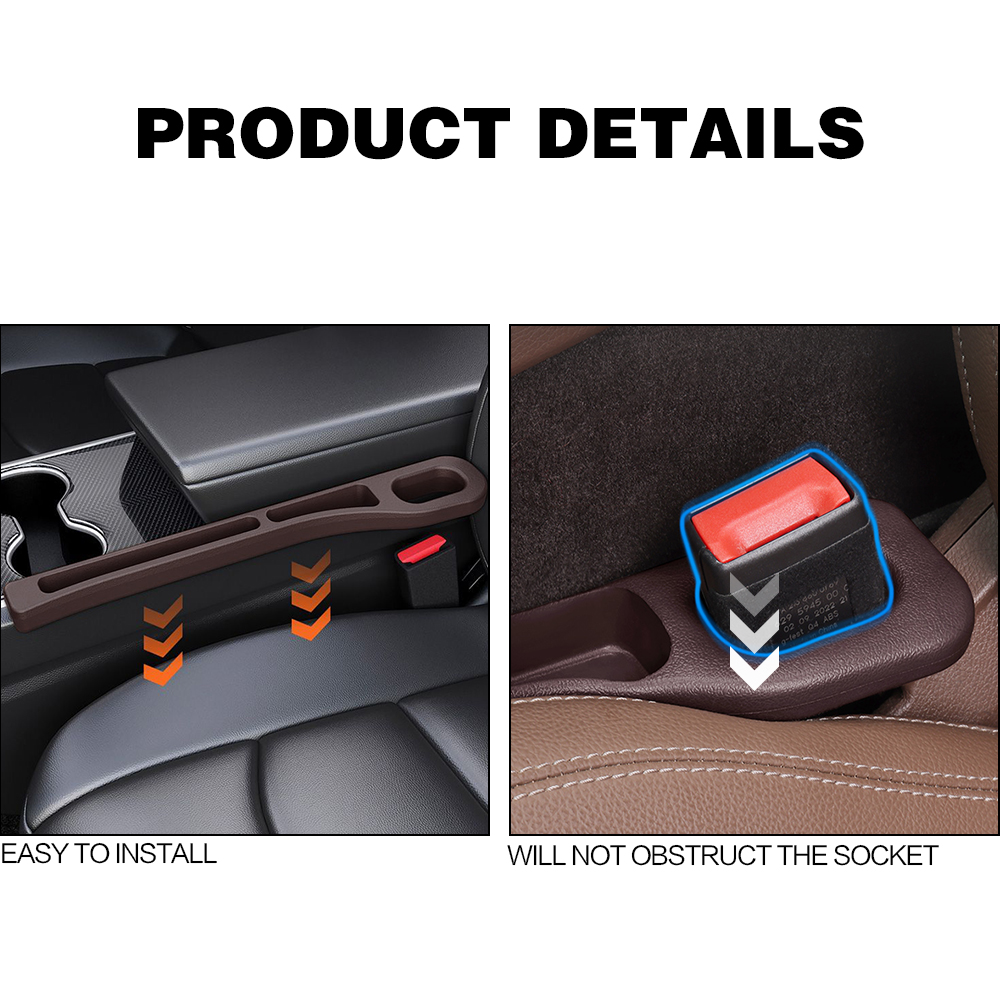 2PCS New Car Seat Gap Filler B - огляд і ціна Car Accessories Essentials