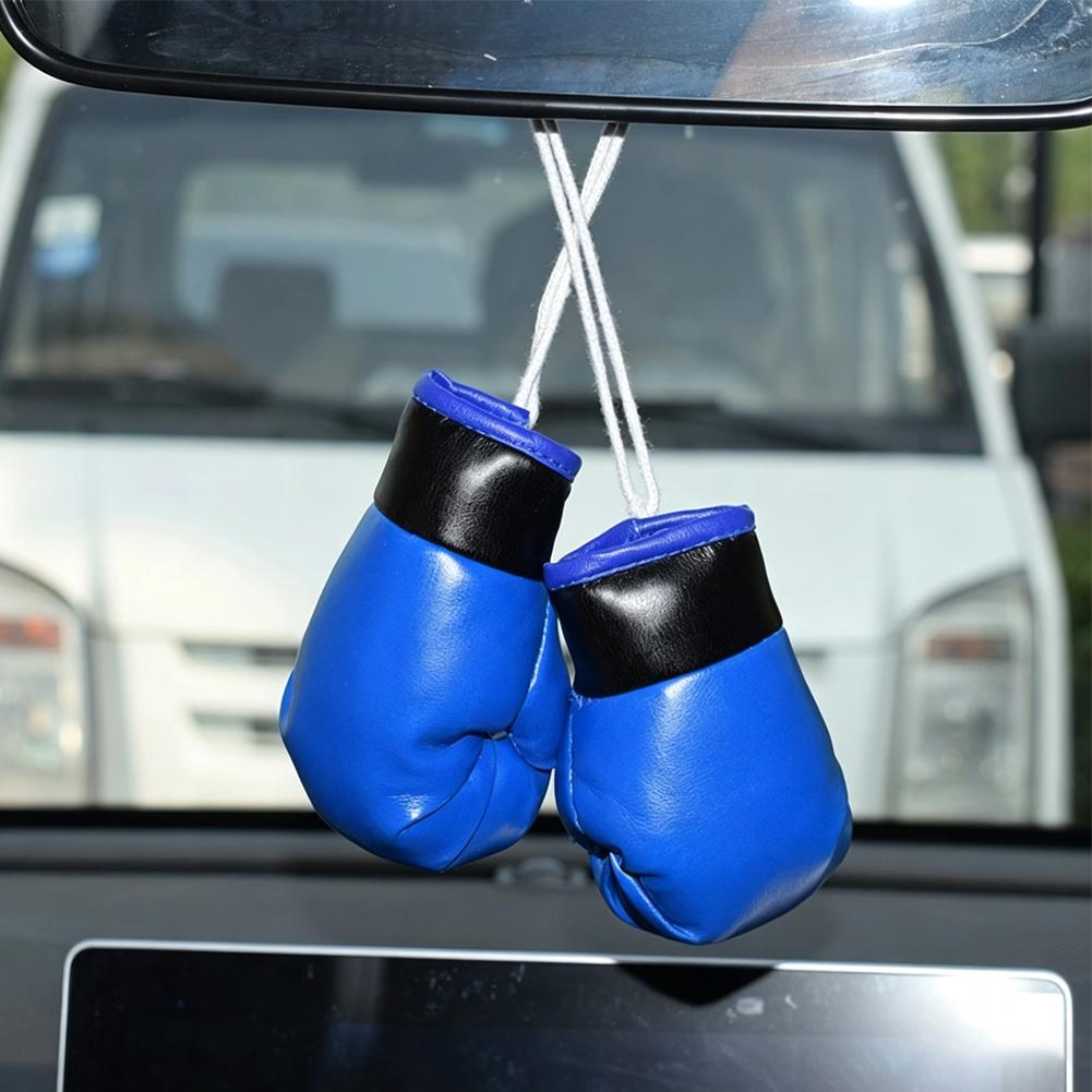 Mini Boxing Gloves Car Rearvie - огляд і ціна Car Accessories Mirror Hanging