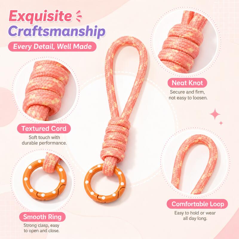 2~5pcs Colorful Braided Keycha - огляд і ціна Car Accessories Phone Holder