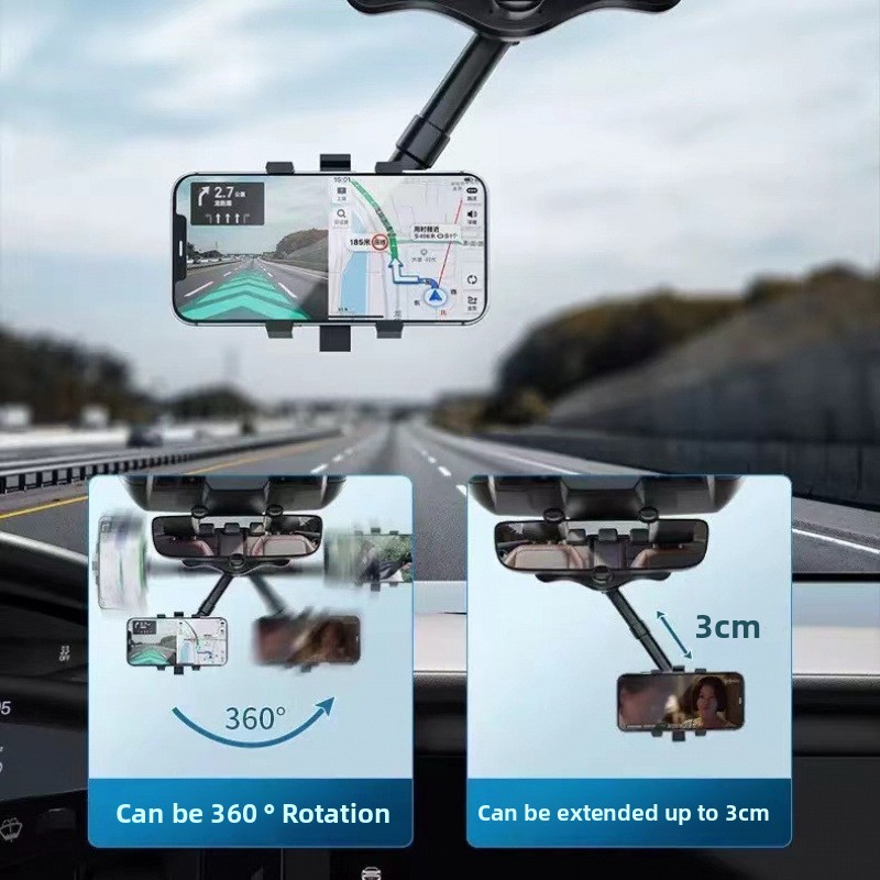 Multifunctional Car Rearview M - огляд і ціна Car Accessories Phone Holder
