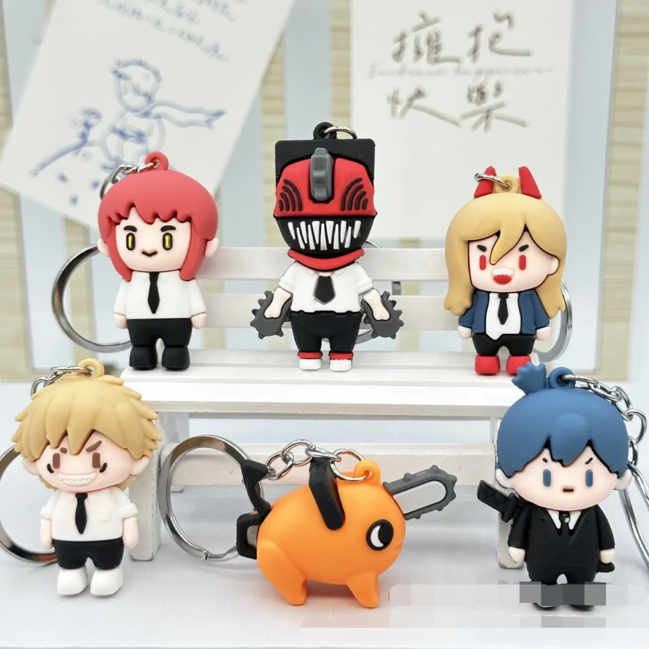 New Chainsaw Man Keychain Cart - огляд і ціна Car Accessories Oman