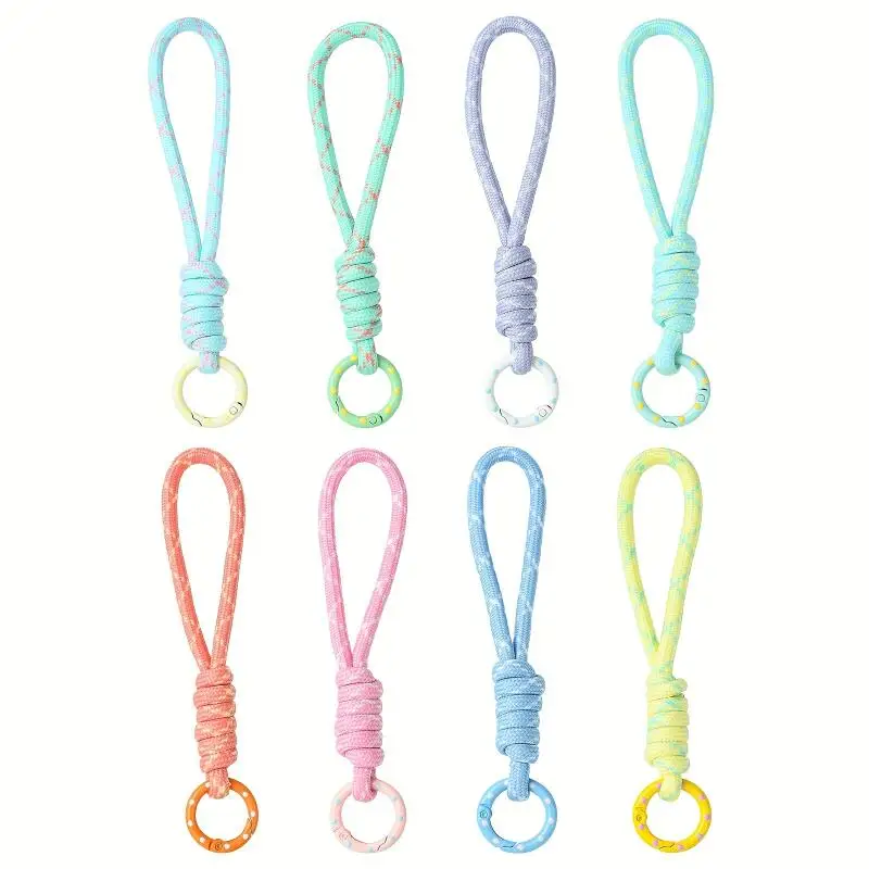 Hand Woven Keychain For Mobile - огляд і ціна Car Accessories Phone Holder