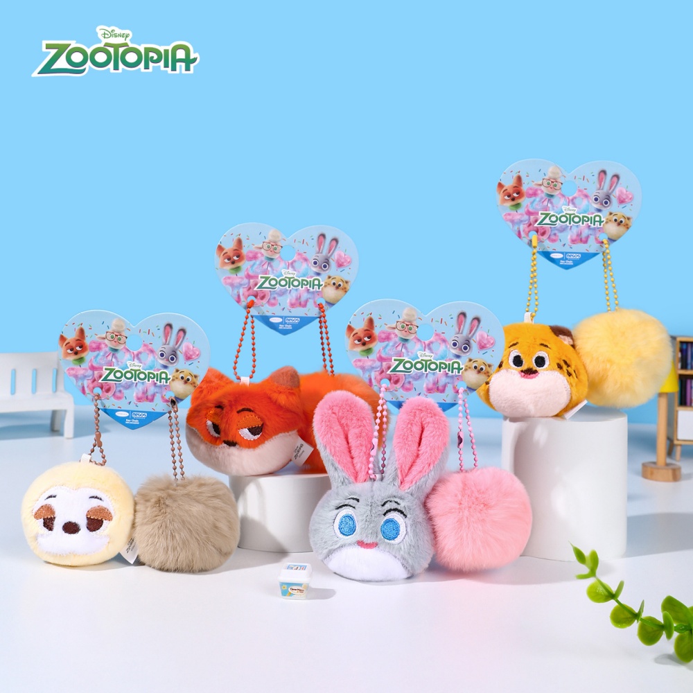 Genuine Disney Zootopia Pom Ba - огляд і ціна Car Accessories Mirror Hanging
