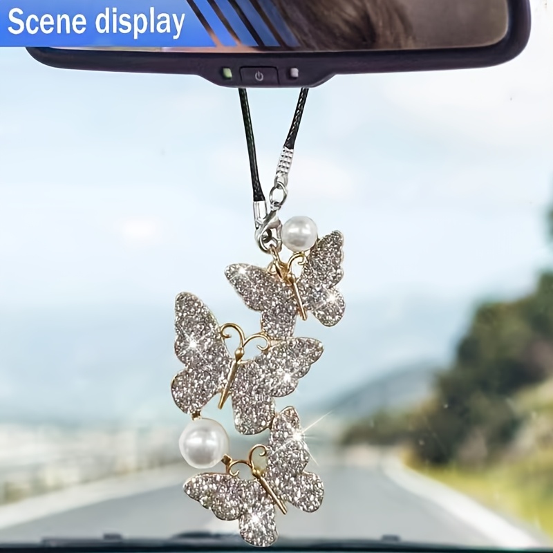 Butterfly Car Hanging Pendant  - огляд і ціна Car Accessories Mirror Hanging