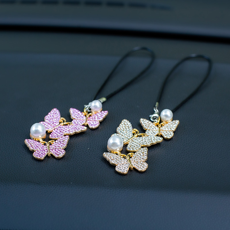 Butterfly Car Hanging Pendant  - огляд і ціна Car Accessories Mirror Hanging