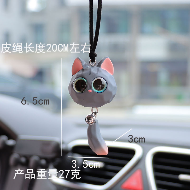 New Bell Fox Pendant Car Rearv - огляд і ціна Car Accessories Mirror Hanging