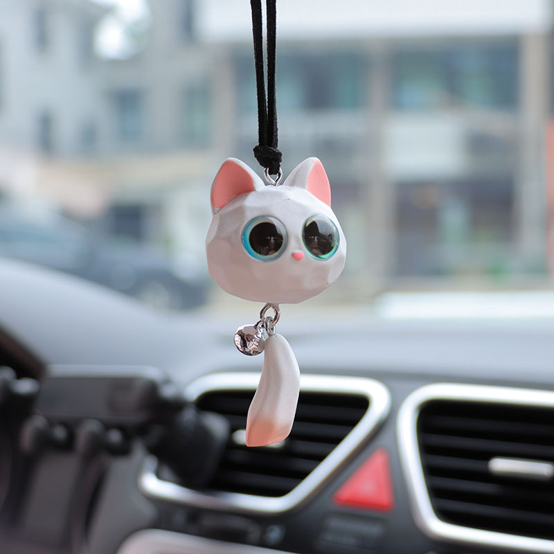 New Bell Fox Pendant Car Rearv - огляд і ціна Car Accessories Mirror Hanging