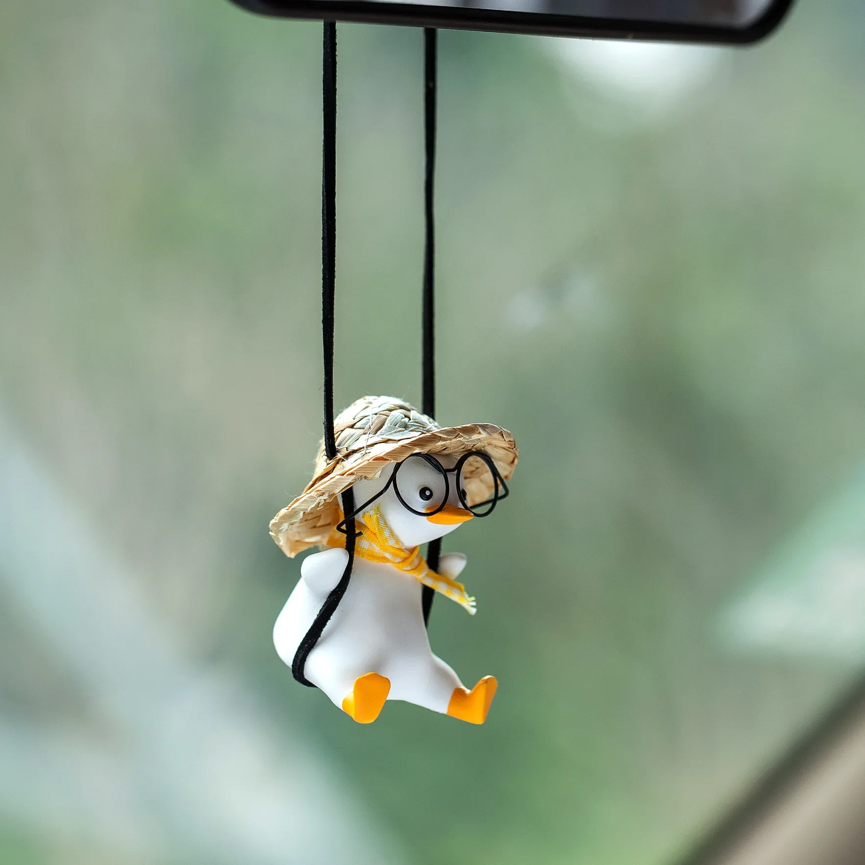 Car Pendant Cute Swing Duck Ca - огляд і ціна Car Accessories Mirror Hanging