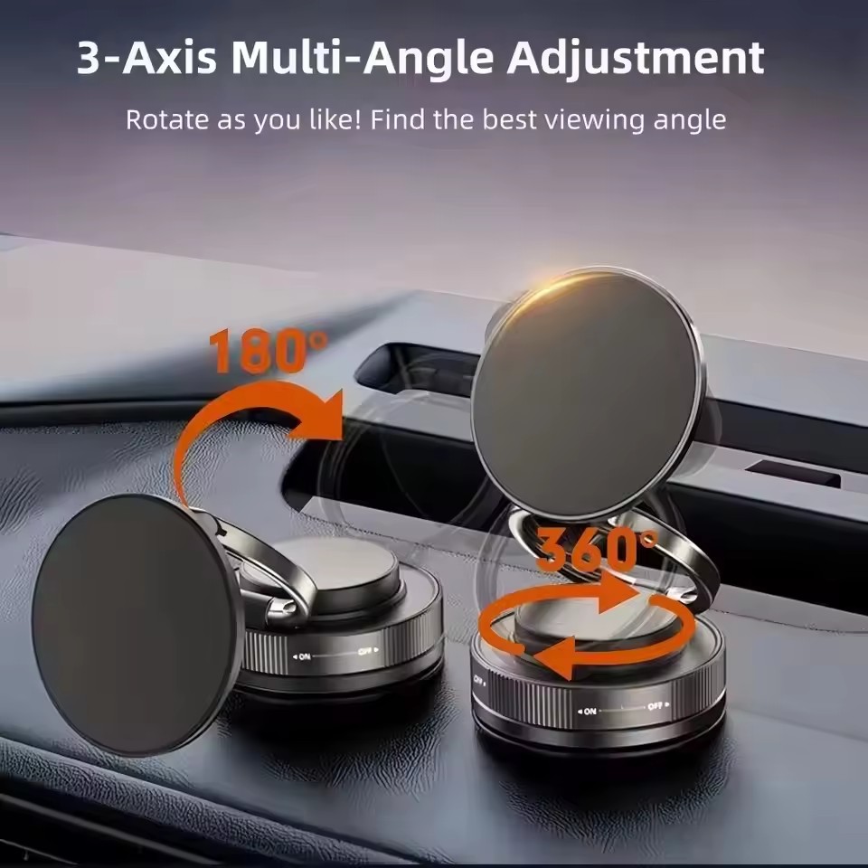 2026 New Vacuum Magnetic Phone - огляд і ціна Car Accessories Phone Holder