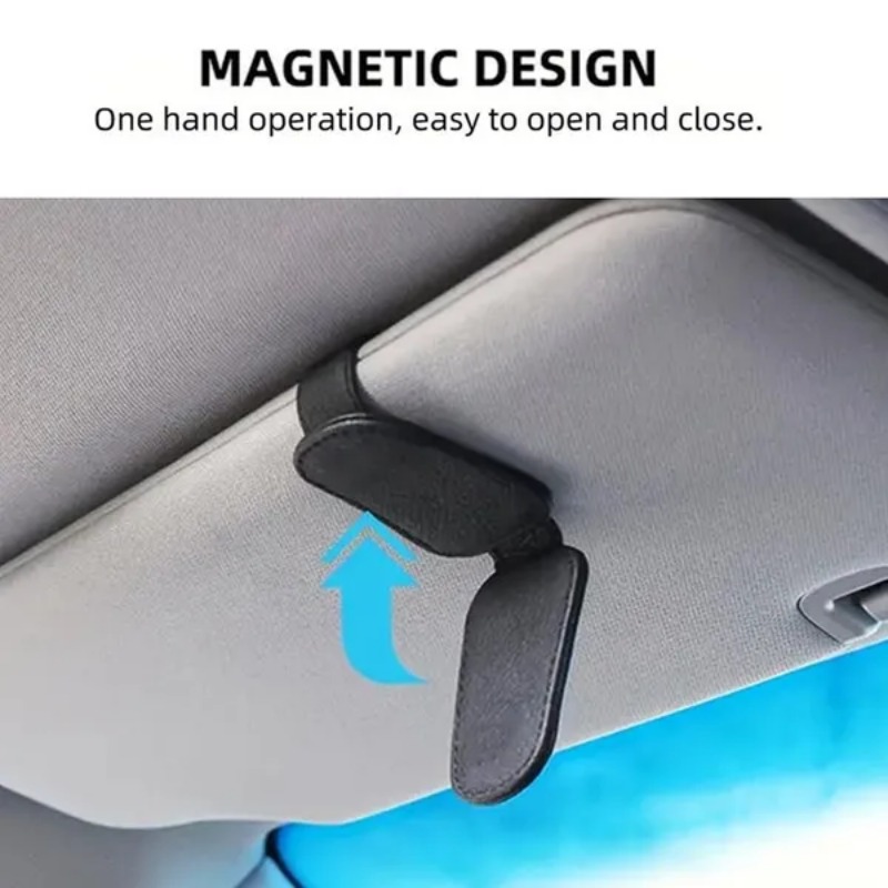 Car Sun Visor Glasses Case Hol - огляд і ціна Car Accessories Essentials