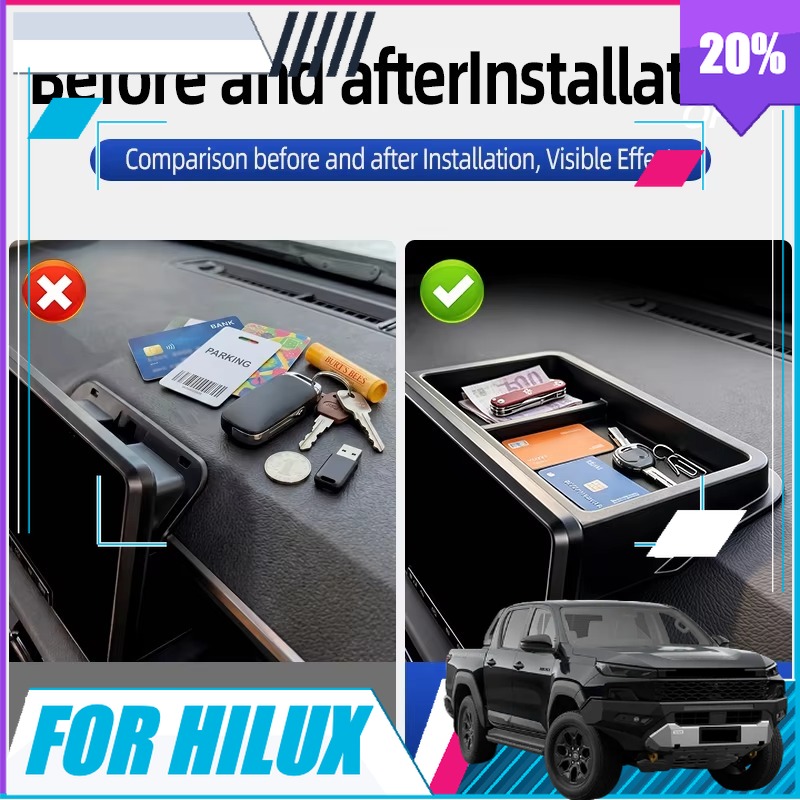 BOMP For Toyota Hilux SR SR5 2 - огляд і ціна Car Seat Organizer