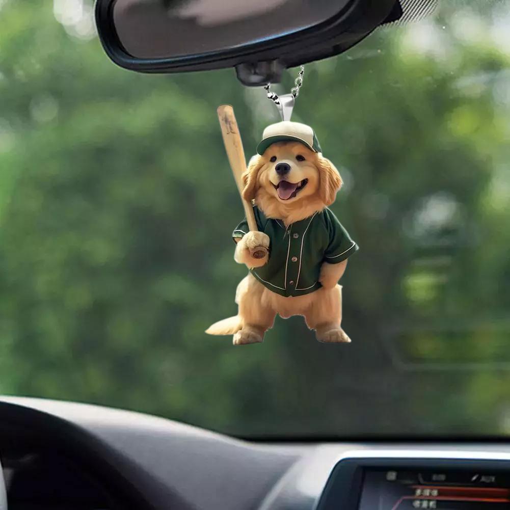 2D Acrylic Car Pendant Univers - огляд і ціна Car Accessories Mirror Hanging