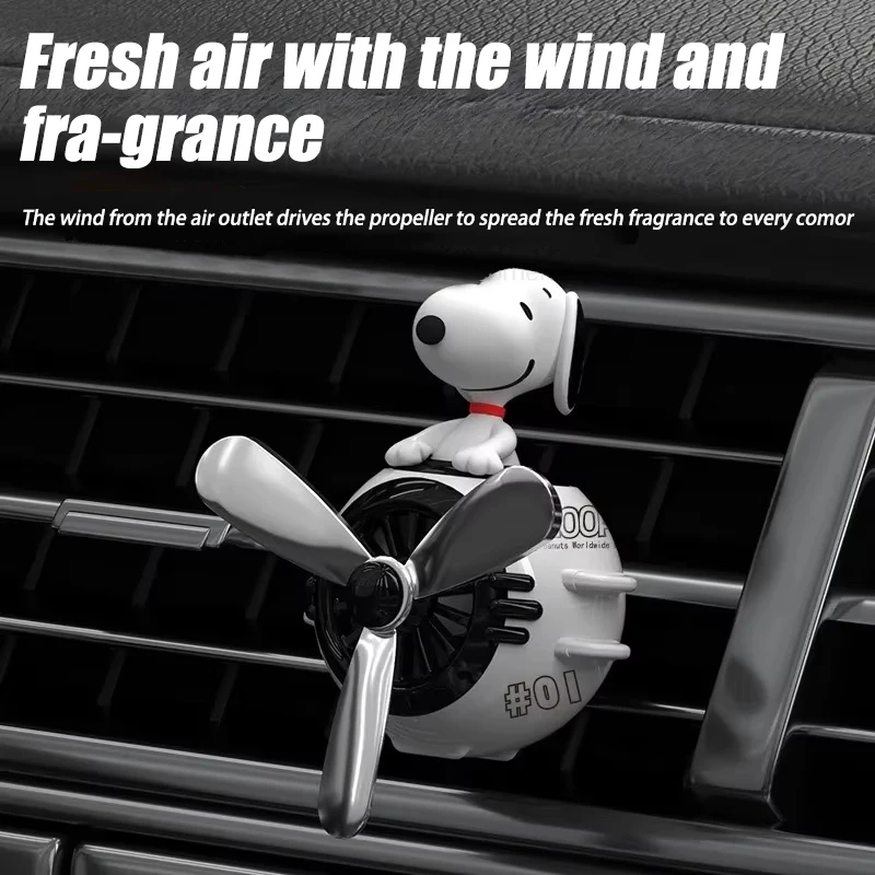 Kawaii Pilot Snoopy Car Aromat - огляд і ціна Car Accessories Perfume