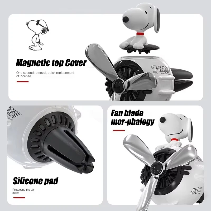 Kawaii Pilot Snoopy Car Aromat - огляд і ціна Car Accessories Perfume