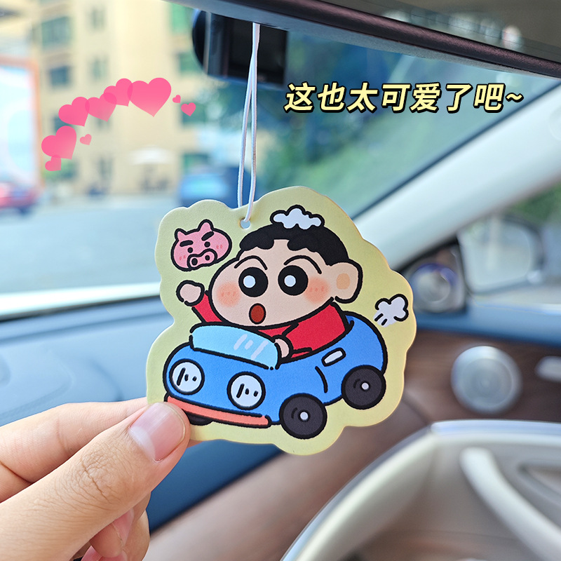 Kawaii Shin Chan Car Air Fresh - огляд і ціна Car Accessories Mirror Hanging