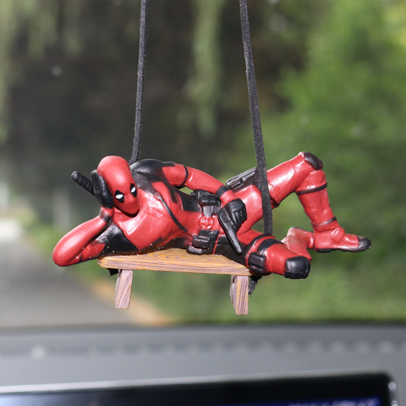 Marvel Deadpool Car Rearview M - огляд і ціна Car Accessories Mirror Hanging