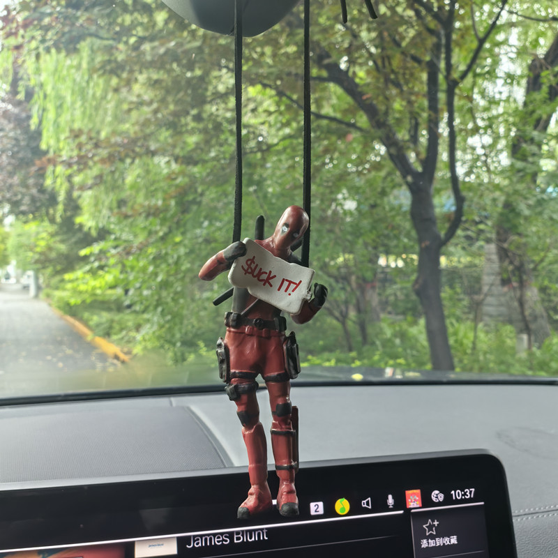 Marvel Deadpool Car Rearview M - огляд і ціна Car Accessories Mirror Hanging