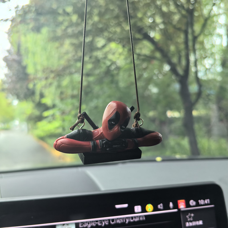 Marvel Deadpool Car Rearview M - огляд і ціна Car Accessories Mirror Hanging