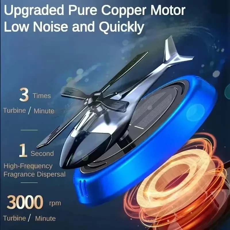 Solar Powered Helicopter Car A - огляд і ціна Car Accessories Perfume
