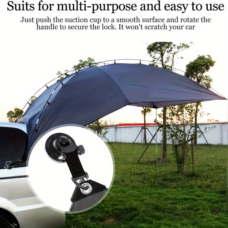 4Pcs Motorhomes Car Suction Cu - огляд і ціна Car Accessories For Camping